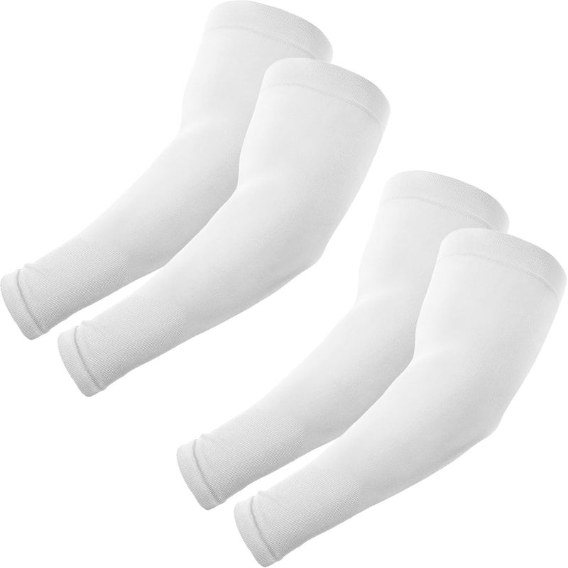 ROXUN Plus Size Arm Sleeves, UV Sun Protection Cooling Sports Arm Cover Compression for Men/Women - Image 1